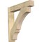 Ekena Millwork Balboa Block Rough Sawn Outlooker, Douglas Fir, 8"W x 42"D x 42"H OUT08X42X42BOA05RDF - alternate 1